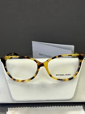 Michael Kors Ladies Eyeglasses Mk 4029 3119 Adelaide Iii Tortoise Gold 51-15-135 • $27