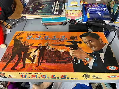 Vintage The Man From UNCLE Board Game Ideal 1965 U.N.C.L.E. • $20