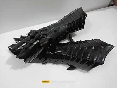 HALLOWEEN Medieval Nazgul Fantasy Gauntlets Gloves SCA Armor Iron • $74