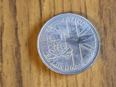 1982 Falkland Islands Fifty Pence 50p Coin - Liberation Crown • £0.01