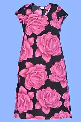 90s Vintage Maxi Rose Dress • $22.50