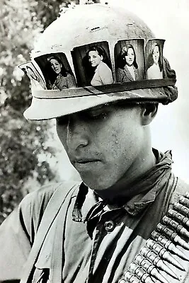 £6.88 • Buy Vietnam War Helmet With Photo Cards WW2 Photo Glossy 4*6 In δ026