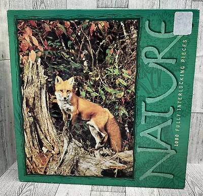 Milton Bradley 1000 Piece Nature Puzzle Red Fox New • $11.99