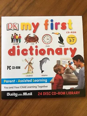 PC CD-ROM My First Dictionary (Ages 3-7)  DK / Daily Mail Promo • £1