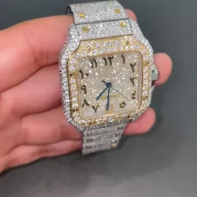 Moissanite Watch | Diamond Watch | Iced Out Watch | Hip Hop Watch • $1690