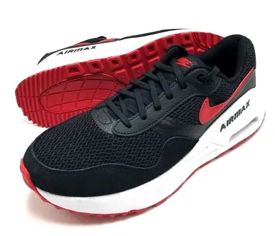 *NEW* Men Nike Air Max System Black / Red (DM9537 005) Sz 8.0 - 13.0 • $57.76