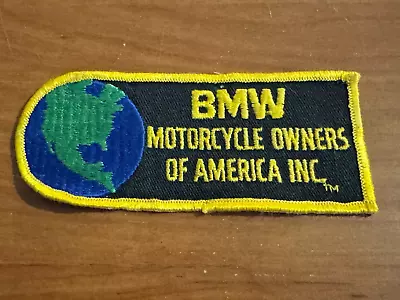 Vintage BMW Motorcycle Owners Of America Inc. Patch 5” • $4.96