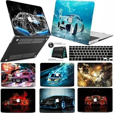Car Painted Hard Rubberized Case Cover For New Macbook Pro Air 11 12 13 14 15 16 • $13.49