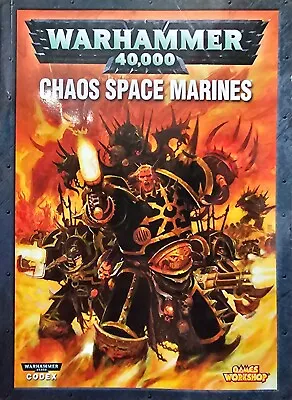 Warhammer 40k 4th Edition Codex - Chaos Space Marines • £10