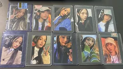 Kpop Girl Group New Jeans Minji And Danielle OMG Official Album Photocard Set • £15