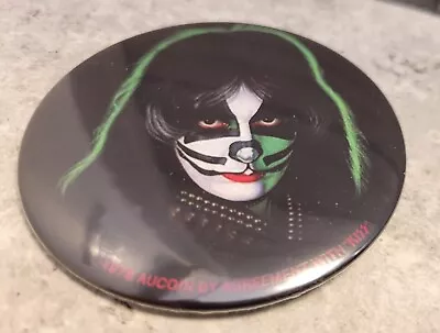 🔥 Kiss Peter Criss Solo Album Button 1978 Aucoin Rare! • $35