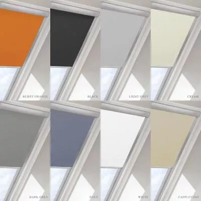 Roof / Skylight Blackout Roller Blind Suitable For Velux Windows • £52.99