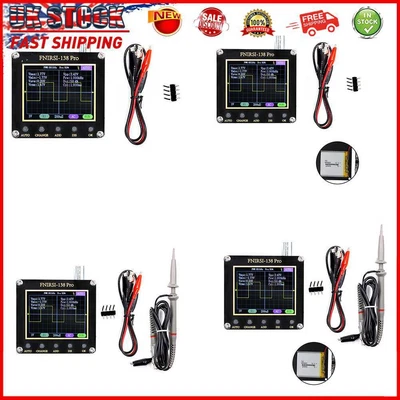 £21.75 • Buy FNIRSI-138 PRO Handheld 2.5MS/s 2.4 Inch LCD Display Small Digital Oscilloscope
