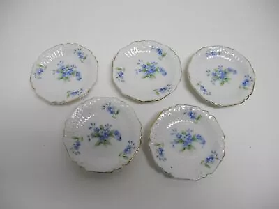 Lot Of 5 Andrea S Handpainted Butter Plates W/ Gold Trim Made In Occupied Japan • $7.95