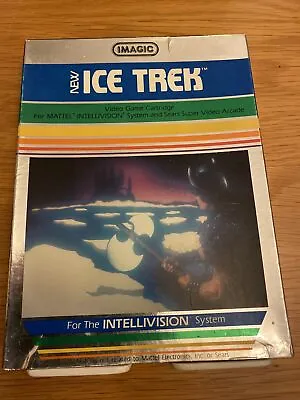 Intellivision Ice Trek Boxed Inc Manual & Overlays • £19.99