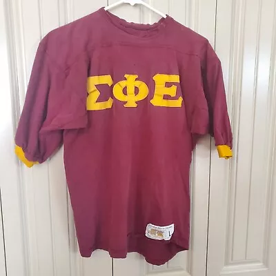 Vintage Sig Ep Sigma Phi Epsilon Fraternity Tshirt Size Large • $39.99