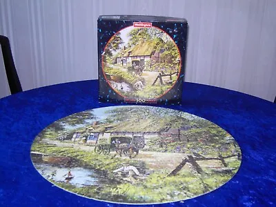 WADDINGTONS - The BAKER - STEPHEN CUMMINS - 500 Pce - Circular Jigsaw - Complete • £7.95