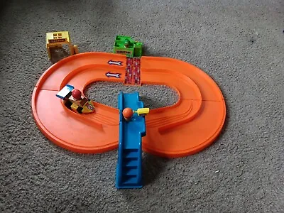 Vintage 1974 Mattel Preschool Putt Speedway Working NO All Pieces. • $14