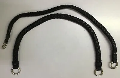 Miche Handbag Straps - Black Faux Leather With Carabiner - Universal • $16.09