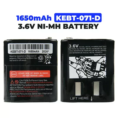 NEW 3.6v 1650mAh 3 AA Ni-Mh Battery Pack KEBT-071-D For Motorola FV300 T4800 • $17.99