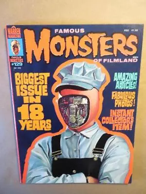 Famous Monsters Of Filmland Magazine 129 Future World • £12.93