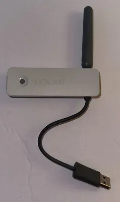 Genuine Microsoft XBOX 360 Wireless Network Adapter White WiFi Internet USB • $31.80