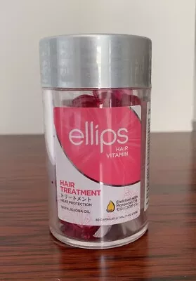 Ellips Hair Vitamin Hair Treatment Moroccan Jojoba Oil 50 Capsules - Pro Vit B5 • £22.95