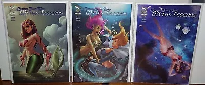 Grimm Fairy Tales Myths And Legends #8 #9 #8 Garza Mermaid Variant Gga Zenescope • £3.99