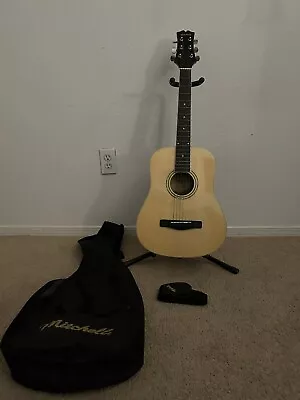 Mitchell MDJ-10/N Junior Dreadnaught Acoustic Guitar • $95