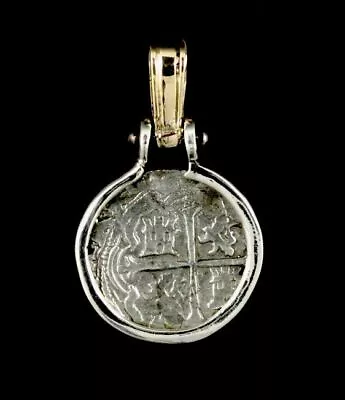 $159.95 • Buy Atocha Sunken Tresure Jewelry - Small Silver Coin Pendant
