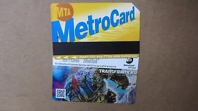 Transformers Rise Of The Beasts NYC MTA Metrocard Collectible FREE SHIPPING • $10