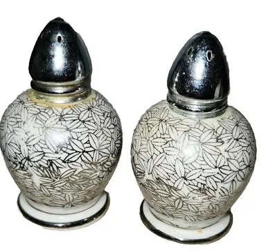 I. W. Rice & Co. Vintage Hand Painted Salt And Pepper Shakers Japan • $17.95