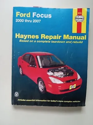 $9 • Buy Haynes Repair Manual Ser.: Ford Focus 2000 Thru 2007 By Max Haynes (2009,...