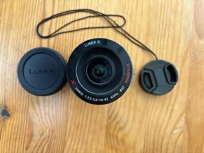 PANASONIC Lumix G Vario PZ 14-42mm F/3.5-5.6 Asph. Micro 4/3. • £35