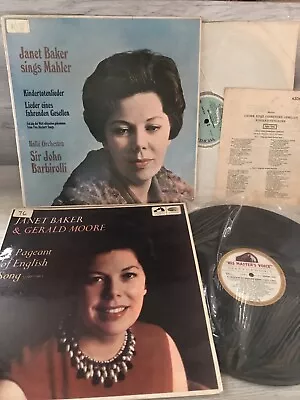 Janet Baker Gerald - Sings Mahler / Pageant Of English - 12” Vinyl Record 1970 • £5.99