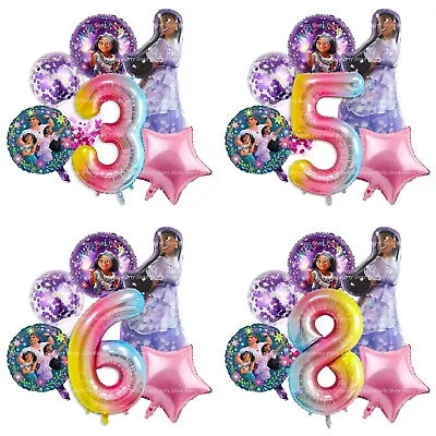 £11.23 • Buy Encanto Isabela Birthday Balloons Party Decorations Madrigal Family Mirabel Isa
