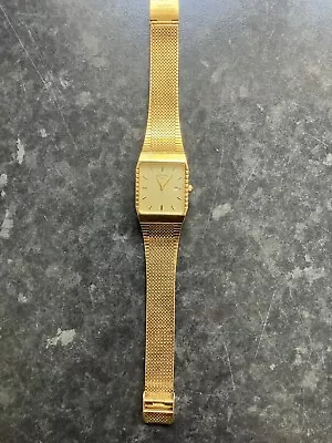 Mens Gold Rotary Watch • £9.99