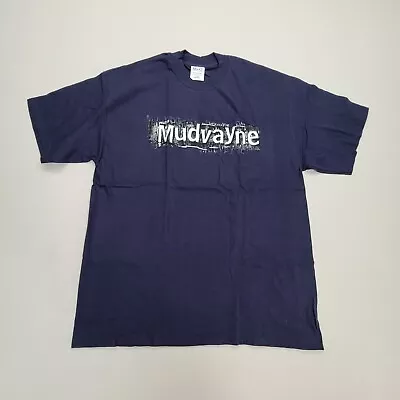 Mudvayne Shirt Adult Extra Large Blue Heavy Metal Band Everything  Mens • $17.49