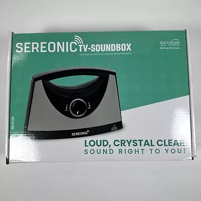 Serene Innovations Sereonic Portable Wireless TV Soundbox BT-200 • $59