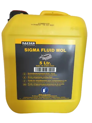 £92 • Buy HPC / Kaeser Sigma Fluid Mol 5l. - Compressor Oil