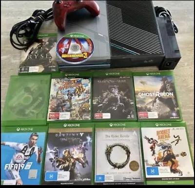 XBOX ONE Halo 5 Guardians Console Limited ED 10 Games WORKING READ DESC • $249.99