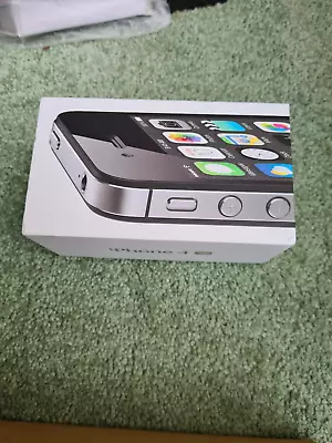 Apple IPhone 4S 8GB Black - EMPTY BOX WITH HEADPHONES & SIM REMOVER KEY PIN • £10