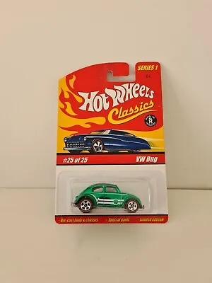 Hot Wheels Classics  Vw Bug Green Spectreflame Paint Series 1 • $19.95