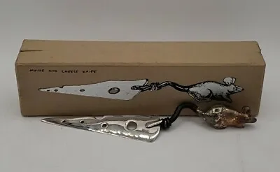 Michael Aram Mouse & Swiss Cheese Knife Server Design Original Box Flight Fancy • $34.99