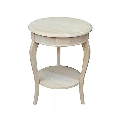 International Concepts Cambria Round End Table Unfinished • $119.19