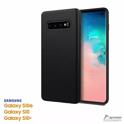 Black Matte Soft Gel TPU Jelly Case Cover For Samsung Galaxy S10 5G S10 Plus  • $4.99