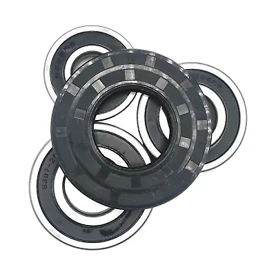 5 Set-Whirlpool Front Load Washer Bearing & Seal Kit W10253856 AP4426951 8181666 • $45.49