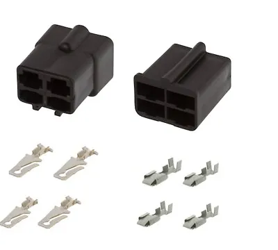 Delphi Packard Gm 56 Series Four Conductor Connector Set 12  Ga.  • $4.95