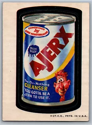 1973 Topps WACKY PACKAGES 2nd SERIES TAN BACK AJERX • $2.49