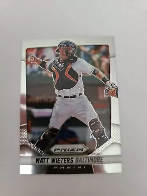 2014 Topps Baseball Card Matt Wieters 10 • $2